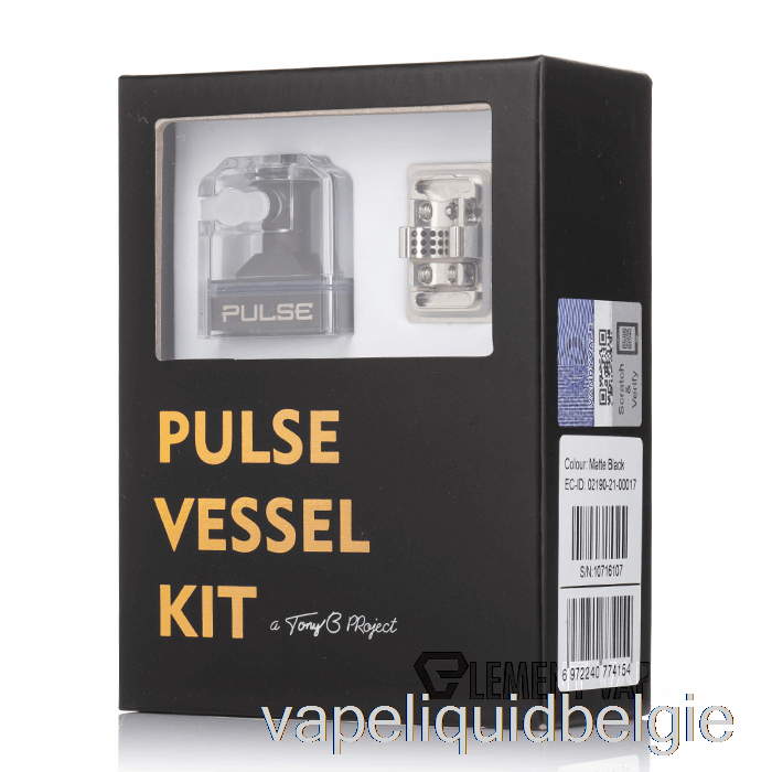 Vape Liquid Vandy Vape Pulse Aio-vatkit Roestvrij Staal